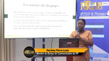 "Institut Panos" ak "CEIMH" lanse yon pwojè ki rele "Stop à l'intox"