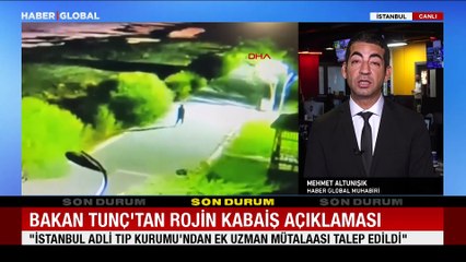 Bakan Tunç’tan Rojin Kabaiş açıklaması