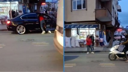 Eşiyle ilişkisi olduğunu iddia ettiği adamı defalarca bıçakladı: O anlar kamerada!