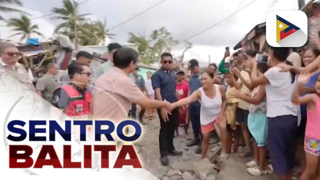Mga residente ng Catanduanes, lubos ang pasasalamat sa pagbisita at paghahatid ng tulong ni PBBM | ulat ni Connie Calipay - PNA Bicol