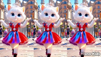 Funny Dancing Cat Naik Delman - Dancing cat - Cute cat - Funny Cat - HANA KIDS