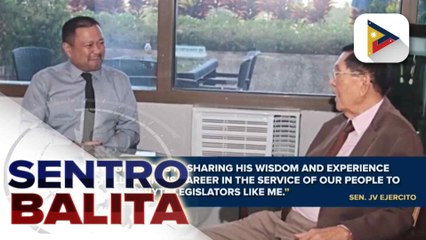 Mga senador, inalala ang mga legasiya ni 'Manong Johnny' | ulat ni Daniel Manalastas