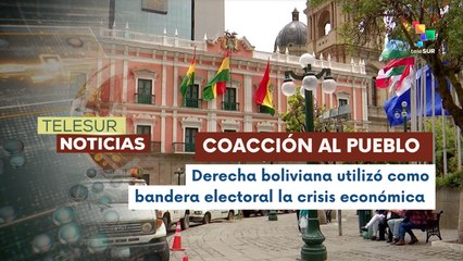 Crisis económica en Bolivia retrocede sin intervención del nuevo gobierno