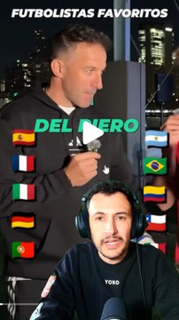 Je réagis à Del piero en donnant mes joueurs préférés par pays #cristiano #delpiero #zidane