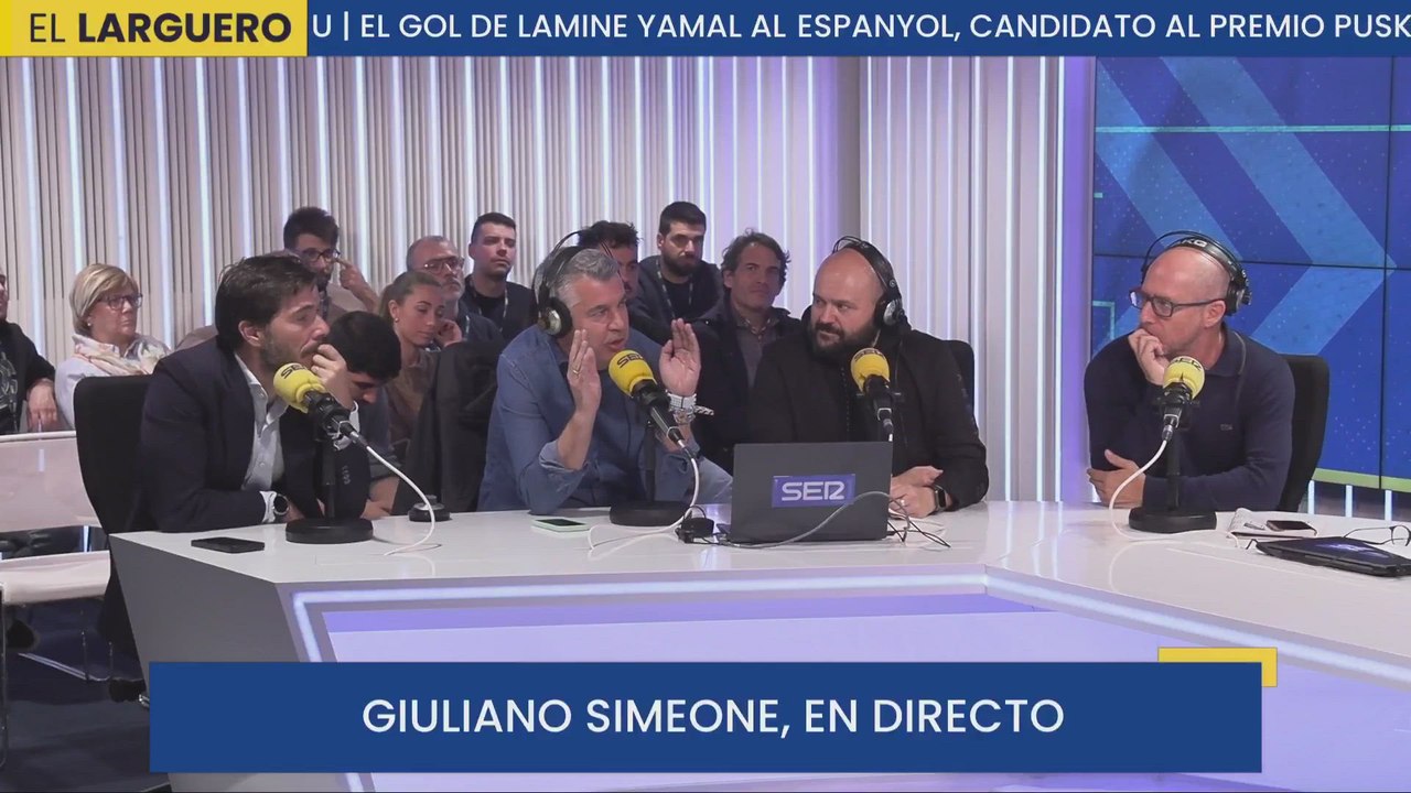 Giuliano cuenta la ‘locura’ de Simeone con el fútbol en casa: escuchen la anécdota mientras desayunaba