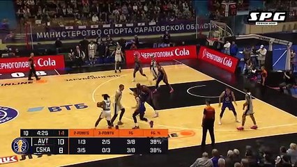 Malik Newman Highlights 19 Pts, 2 Ast vs CSKA Moscow 08.11.2025