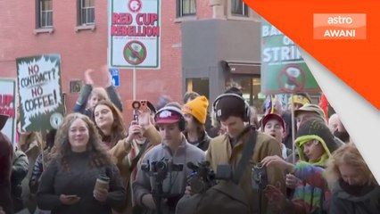 1,000 barista Starbucks mogok seluruh AS