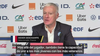 Deschamps: "Mbappé irradia felicidad"