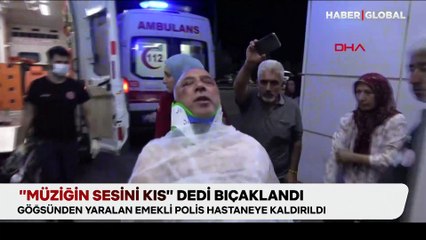 “Müziğin sesini kıs” dedi bıçaklandı