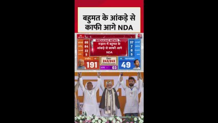 बिहार चुनाव: रुझानों में NDA की सुनामी
