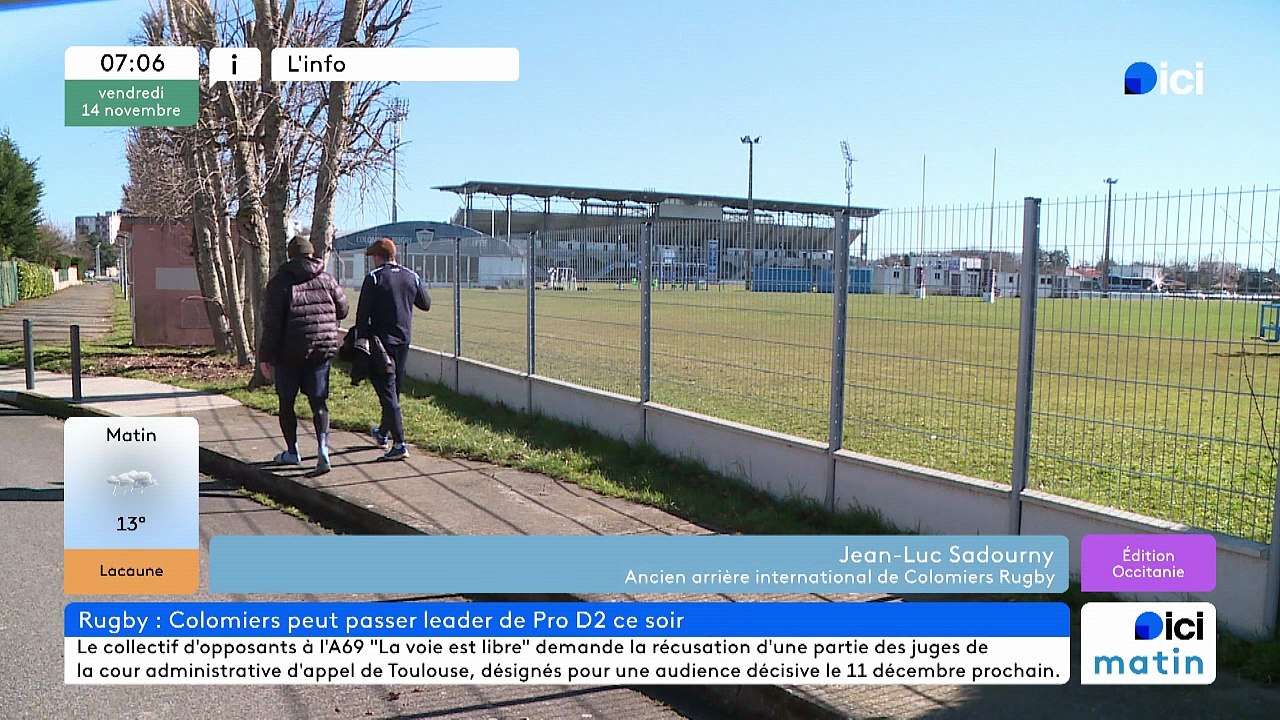 14/11/2025 - ici matin par ici Occitanie en vidéo