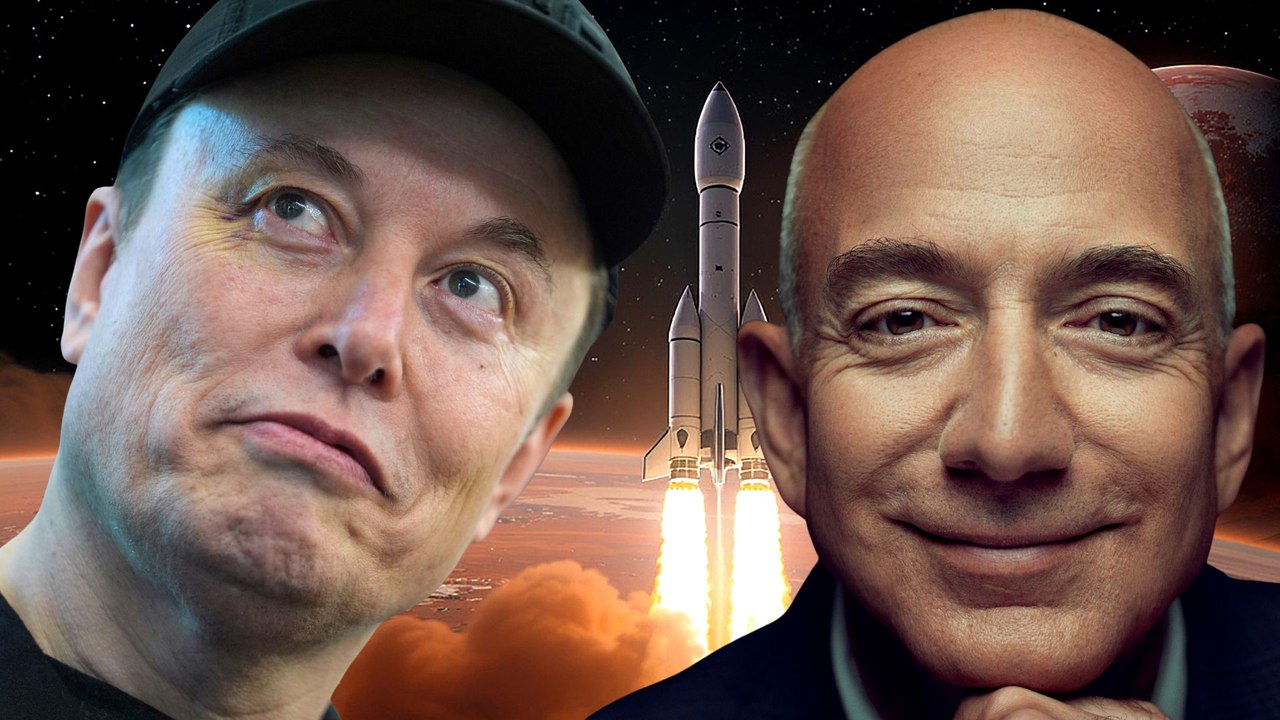 La batalla Space X-Blue Origin se iguala: Bezos manda a la NASA a Marte