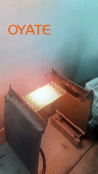 High Quality 118mm 200W 300w 500w R7S Halogen Infrared Jacketed Heater Lamp Quartz Bulb for Catering Restaurant