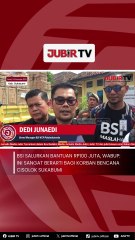 BSI Salurkan Bantuan Rp100 Juta, Wabup: Ini Sangat Berarti bagi Korban Bencana Cisolok Sukabumi