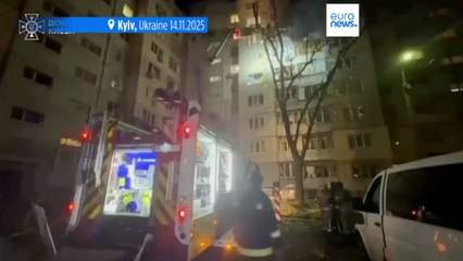 Attaque massive de drones et de missiles russes : six morts et plus de 30 blessés à Kyiv