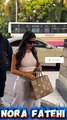 Bollywood Actress Nora Fatehi Seen in Airport🥰