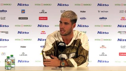 Tennis - ATP Finales Turin 2025 - Carlos Alcaraz : "Si c'est la meilleure saison de ma carrière ?"