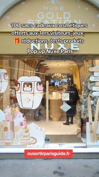 des cadeaux cosmétiques à Paris