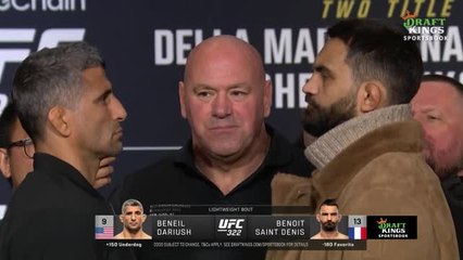 UFC 322 - Le premier face-off entre Dariush et Saint Denis