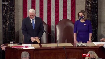 Watch: BBC faces fresh allegations over Trump speech edit broadcast on Newsnight