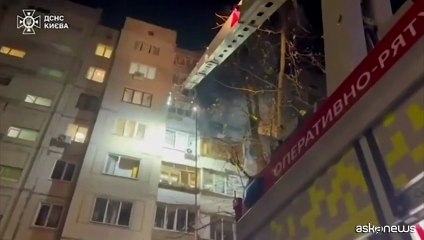 Attacco russo su Kiev nella notte con missili e droni, 4 morti