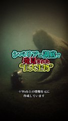 シベリアの湖底で発見された“巨大生物”