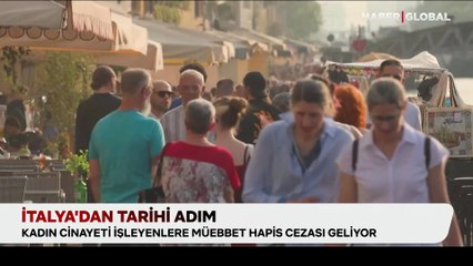 İtalya’dan tarihi adım: Kadın cinayeti işleyenlere müebbet hapis cezası