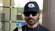 Mumbai एयरपोर्ट पर दिखा Dhanush का स्टाइलिश अंदाज़