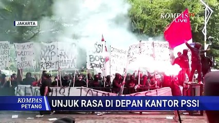 Unjuk Rasa Ultras Garuda di Kantor PSSI, Desak Pembenahan Sepak Bola Nasional | KOMPAS PETANG