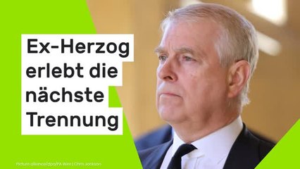 Andrew Mountbatten Windsor: Nach der Royals-Ausgrenzung erlebt der Ex-Herzog die nächste Trennung