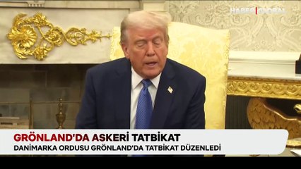 Grönland’da askeri tatbikat