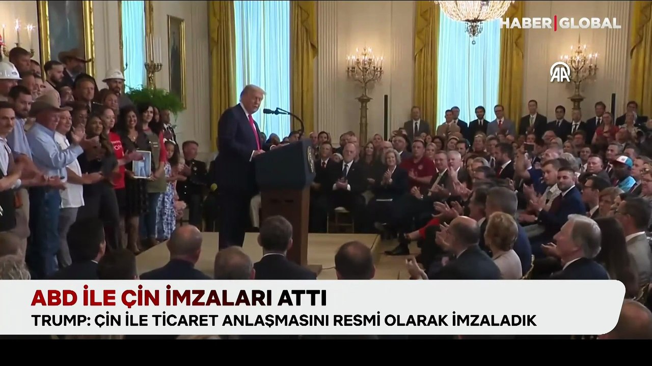 ABD ile Çin imzaları attı