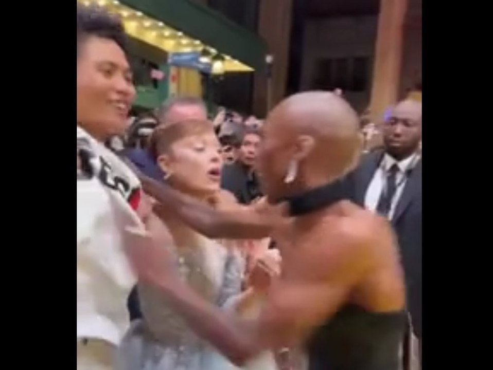 Fan geht auf Ariana Grande los: Cynthia Erivo schreitet ein