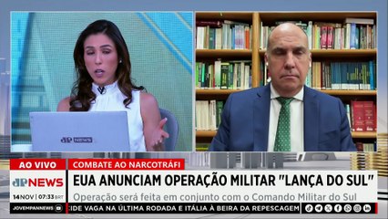 Operação Lança do Sul: Trump ordena ação contra narcoterroristas; Manuel Furriela comenta