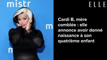 Cardi B, mère comblée : elle annonce avoir donné naissance à son quatrième enfant