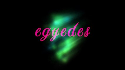 Egyedes ¦ Unknown Time (lyric audio)