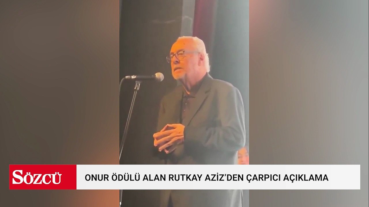 Rutkay Aziz: "Mutsuz bir ülkede ben niye mutlu olayım ki"