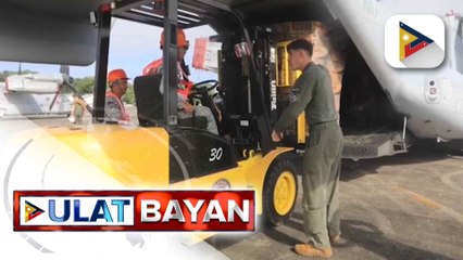 Philippine Airforce at U.S. Marines, magkatuwang na  nagsagawa ng relief operations sa Virac, Catanduanes
