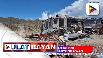 Ilang pasilidad ng DOH, hindi magamit matapos masira ng Bagyong #UwanPH; libo-libong doktor at nurse, nag-iikot sa evacuation centers