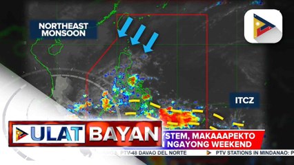 Dalawang weather system, makaaapekto sa lagay ng panahon ngayong weeend