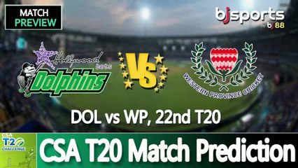 CSA T20 2025 | Dolphin vs Western Province 22nd T20 Match Preview |