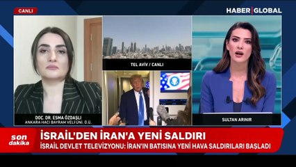 İsrail’den İran’a yeni hava saldırıları başladı