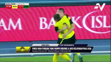 Dion Cools seru rakan sepasukan untuk fokus kepada aksi lawan Nepal dan elak fikirkan perkara tidak mampu dikawal