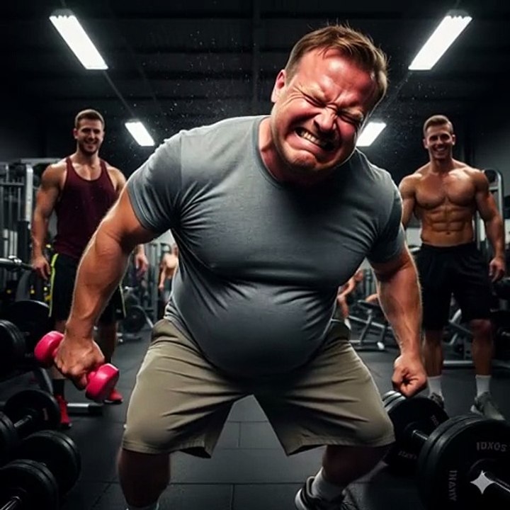 When You Say ‘New Year New Me’… But The Dumbbell Says NO 😭💪