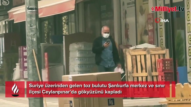 Şanlıurfa'yı toz bulutu kapladı! Göz gözü görmüyor: Yetkililerden 'Evinizde kalın! uyarısı