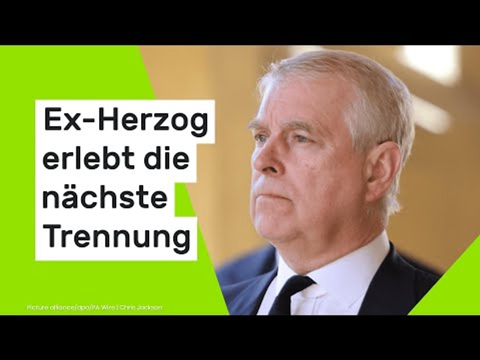 Andrew Mountbatten Windsor: Nach der Royals-Ausgrenzung erlebt der Ex-Herzog die nächste Trennung