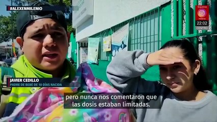 Padres denuncian desabasto de vacunas infantiles en CdMx