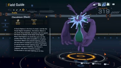 cherubimon (black) all digivolution/de-digivolution/profile Digimon Story Time Stranger