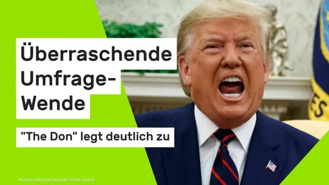 Donald Trump: Überraschende Umfrage-Wende - bei dieser Gruppe legt 'The Don' deutlich zu