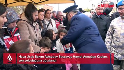 Şehit astsubayın eşi: Oğlum başını dik tut, senin baban kahraman